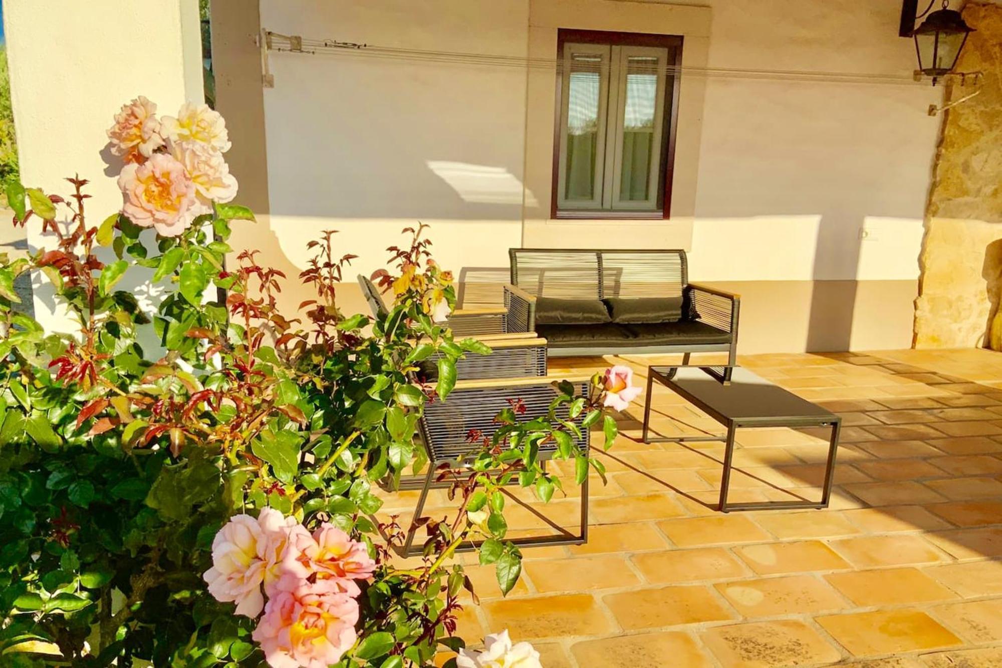 Charming Villa In Casais De Sao Bras Exterior foto